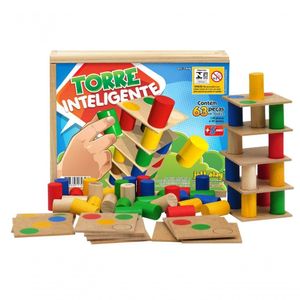 Torre Inteligente Com 18 Placas Em Mdf E 45 Pinos Jottplay