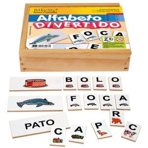 Alfabeto Divertido Com 60 Peças