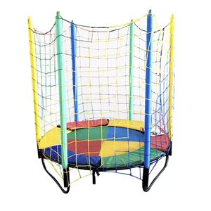 Cama Elástica 1,50m Canguri Lona Colorida Nacional