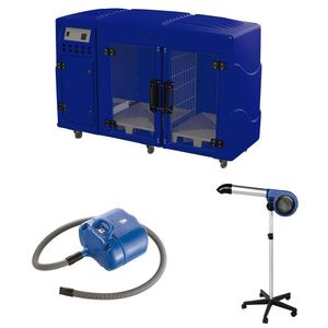 Maquina de Secar + Secador 5000 e Soprador Kyklon Azul 110v