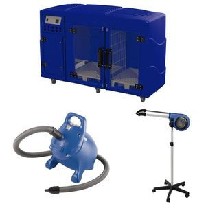 Maquina de Secar + Secador 5000 e Soprador Kyklon Azul 220v