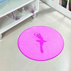 Tapete Premium Baby Bailarina 78cm x 68cm Rosa