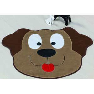 Tapete Premium Baby Cachorro Feliz 78cm x 55cm Castor