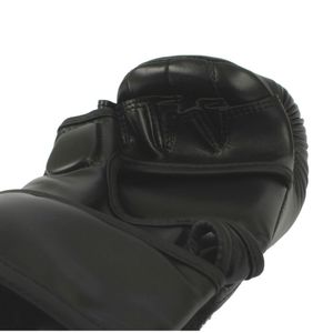 Luva Mma Sparring Preto com Roxo Tam M Mks Combat