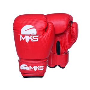 Kit Luva Boxe Prospect 3 Bandagens e Bucal 12 Oz Mks Combat