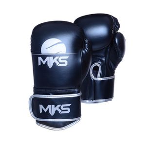 Kit Luva Boxe Energy e Bucal Simples 18 Oz Mks Combat