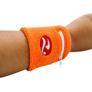 Munhequeira Atoalhada c/ Ziper Rx0404o Laranja Único Realtex