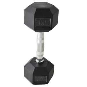 Par de Halteres Sextavado 5kg Ahead Sports AS2102E