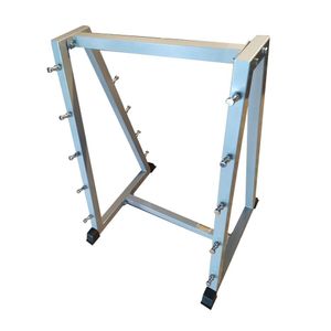 Rack Suporte p/ Barra Montada 10 Posições Cinza Ahead Sports