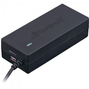 Fonte para Notebook Universal Fortrek 90W com 10 Pinos Bivolt