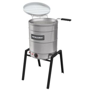 Tacho Fritador Elétrico 24L Óleo/14L Água Metalcubas 220V