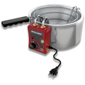 Tacho Fritador Elétrico de Mesa 3L Óleo Metalcubas 220v
