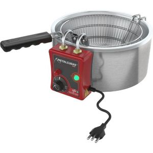 Tacho Fritador Elétrico de Mesa 3L Óleo Metalcubas 110v
