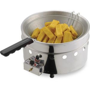 Tacho Fritador A Gás De Mesa Tfrg-3l Metalcubas 3l Óleo