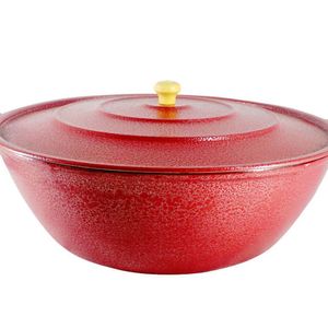 Tacho Restaurante Alça de Alumínio Fundido Craqueado 40cm