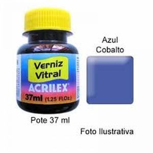 Verniz Vitral 37ml Azul Cobalto502-8140