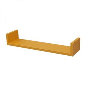 Prateleira U 70 X 15cm Amarela Suporte Invisível