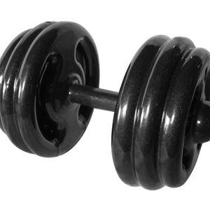 Dumbbell Emborrachado Treinamento Funcional Academia 30kg