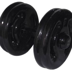 Dumbbell Emborrachado Treinamento Funcional Academia 22kg