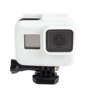 Capa Silicone Branca para Câmeras GoPro 5/6/7 Black