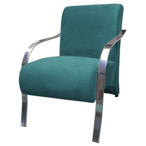 Poltrona Venus 1 Lugarbraço Aluminio Tiffany