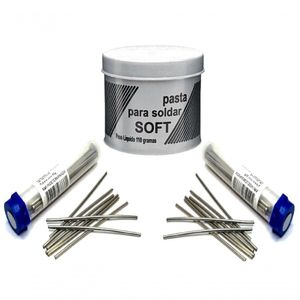 Kit 02 Salva Chip + Pasta Para Soldar 110 G