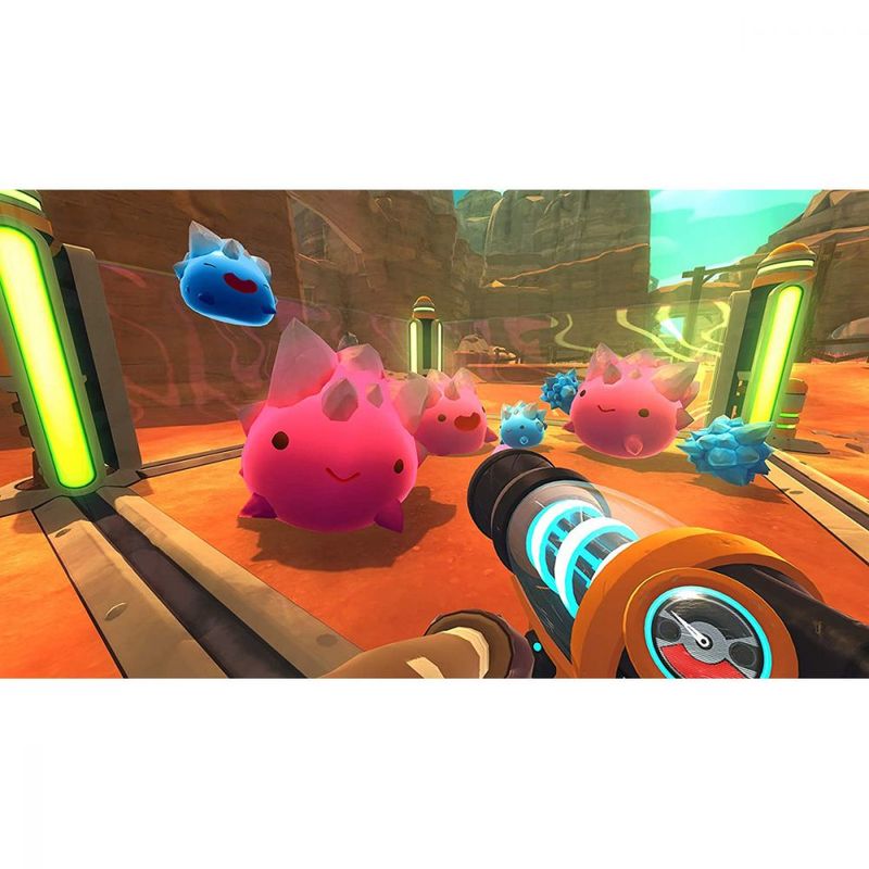 Bem vindos à Borda Muito Distante Slime Rancher é um jogo em