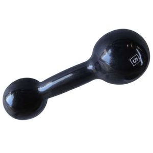 Halteres Ferro Fundido Emborrachado Crossfit Academia 5kg