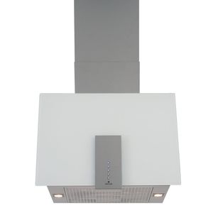 Coifa de Parede Venturi Narcisse 65cm Inox Vidro Branco 110v