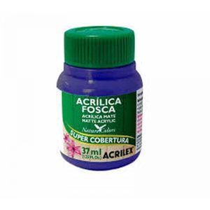 Tinta Acrílica Fosca Acrilex 37ml 540 Violeta Cobalto