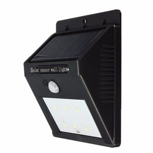Balizador Arandela Led Solar com Sensor De Presença Parede