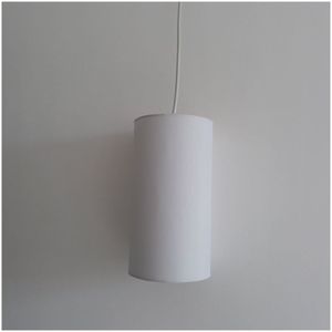 Luminária Pendente Cúpula Branca Para E27 13x13x113
