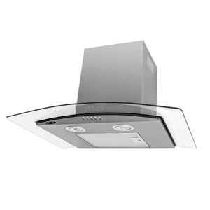 Coifa de Vidro Curvo 80 Cm Built 127V