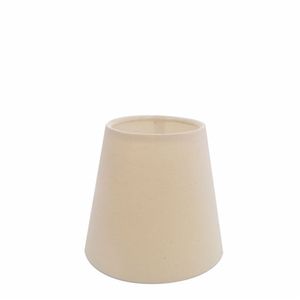 Cúpula Tecido Cone Abajur Cp-2004 14/08x13cm Algodão Crú