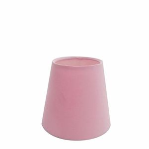 Cúpula Tecido Cone Abajur Cp-2004 14/08x13cm Rosa Bebê