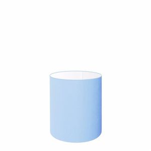 Cúpula Tecido Cilindrica Abajur Cp-2009 13x15cm Azul Bebê