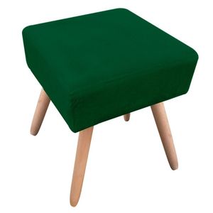 Puff Ibiza Quadrado Suede Verde Natural