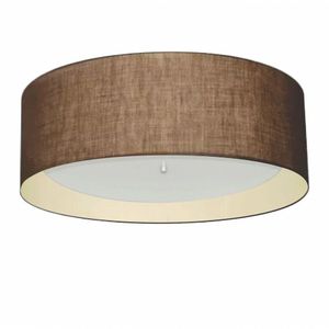 Plafon para Quarto Cilíndrico Cúpula Café Bege
