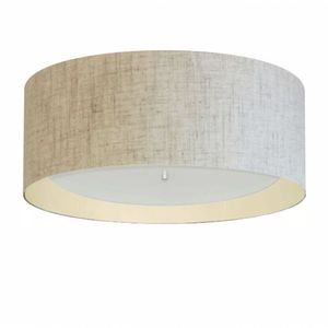 Plafon para Quarto Cilíndrico Cúpula Rustico Bege Bege