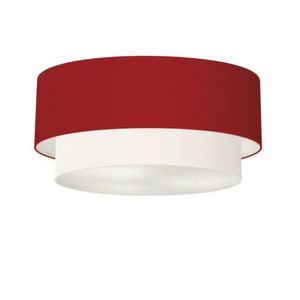 Plafon para Quarto Cilíndrico Cúpula Bordo Branco