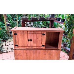 Aéreo 0,50x1,20x32 Fechado Plus De Madeira Móveis Neppel