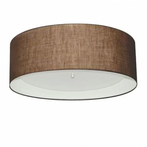 Plafon Banheiro Cilíndrico Cúpula Café Branco