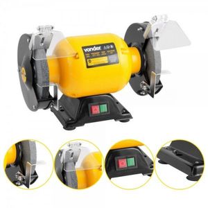 Moto Esmeril Vonder 360 W com 2 Rebolos 6" 220v