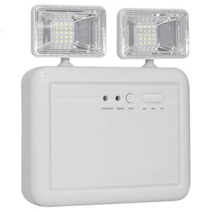 Luminaria De Emergencia Recarregavel 2 Farois Lampada Led