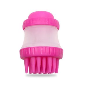 Escova Dispenser Pet Pente Banho Shampoo Tosa Massageadora