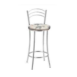 Kit 2 Banquetas Cromadas Bc26b Assento Espuma D15