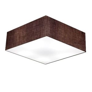 Kit 3 Plafon Quadrado Md-3002 15/50x50cm Café Bivolt