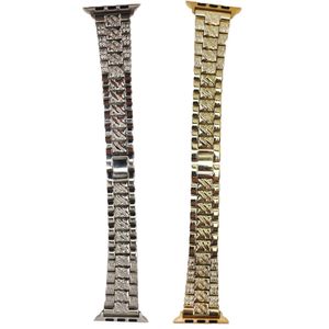 Kit 2 Pulseira Smartwatch Pedra Strass Smartband Aço 3 Elos