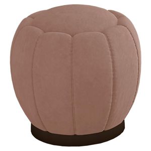 Puff Puf Para Sala Base Metal Tull Veludo Sl 949 Peer Sl 949