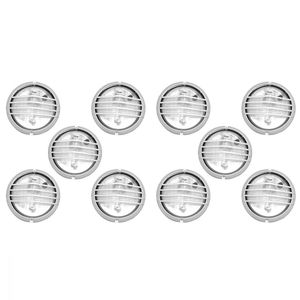Kit 10 Tartarugas Piramide Circular E-27 Home Line Bivolt